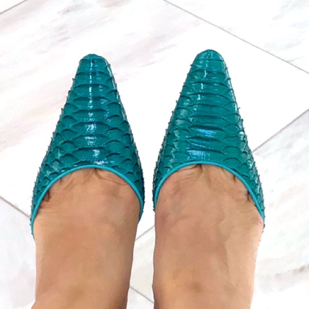 Edmundo Castillo Python Pumps - Picture 5 of 9